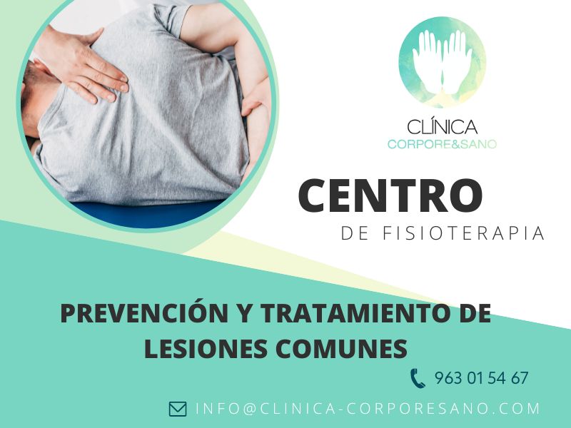 Fisioterapia en Valencia para prevención y tratamiento de lesiones comunes